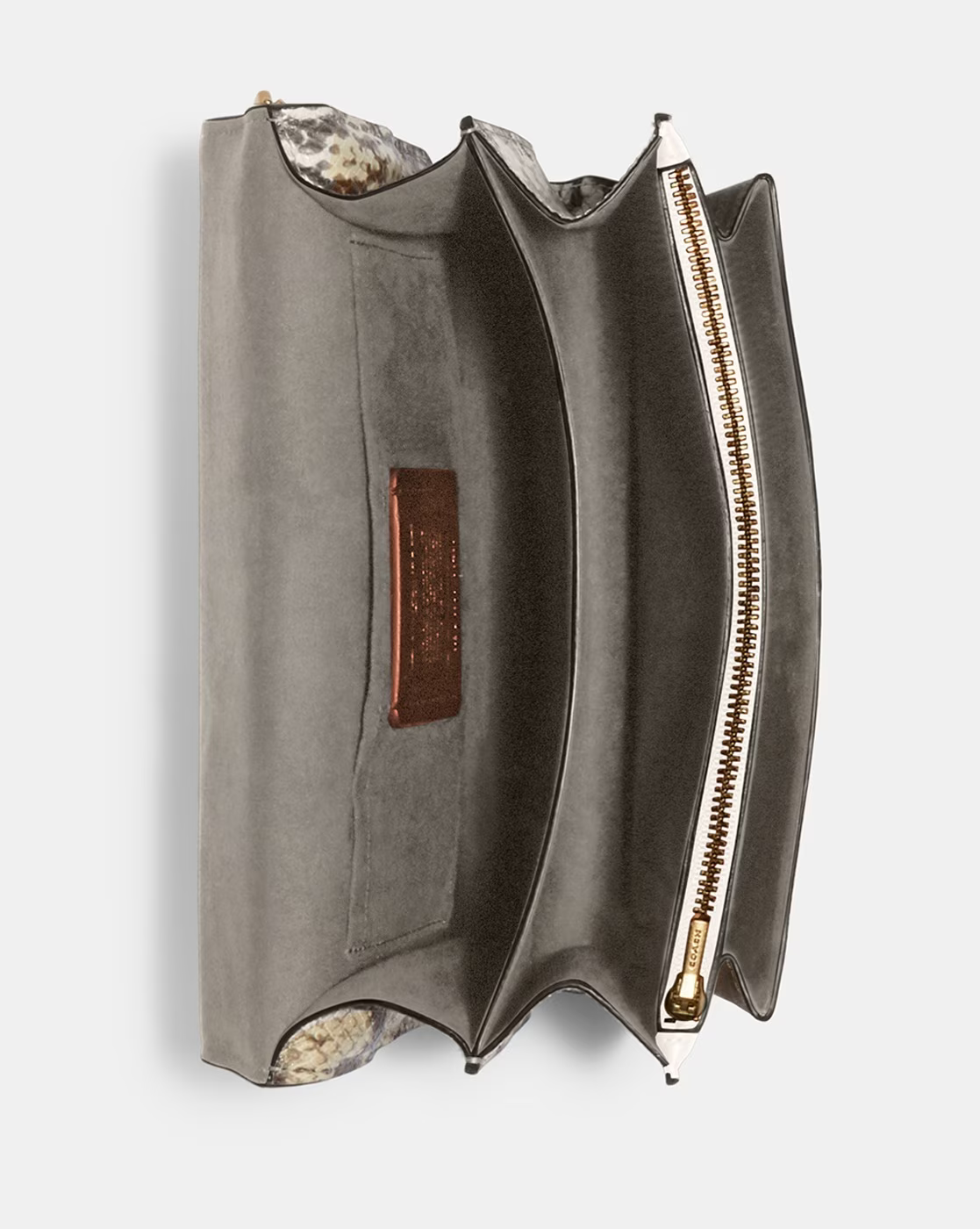Klare Medium Crossbody With Rivets - White/ Signature Canvas