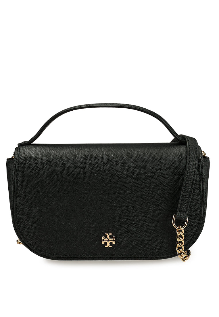 Emerson Top Handle Crossbody Bag - Black