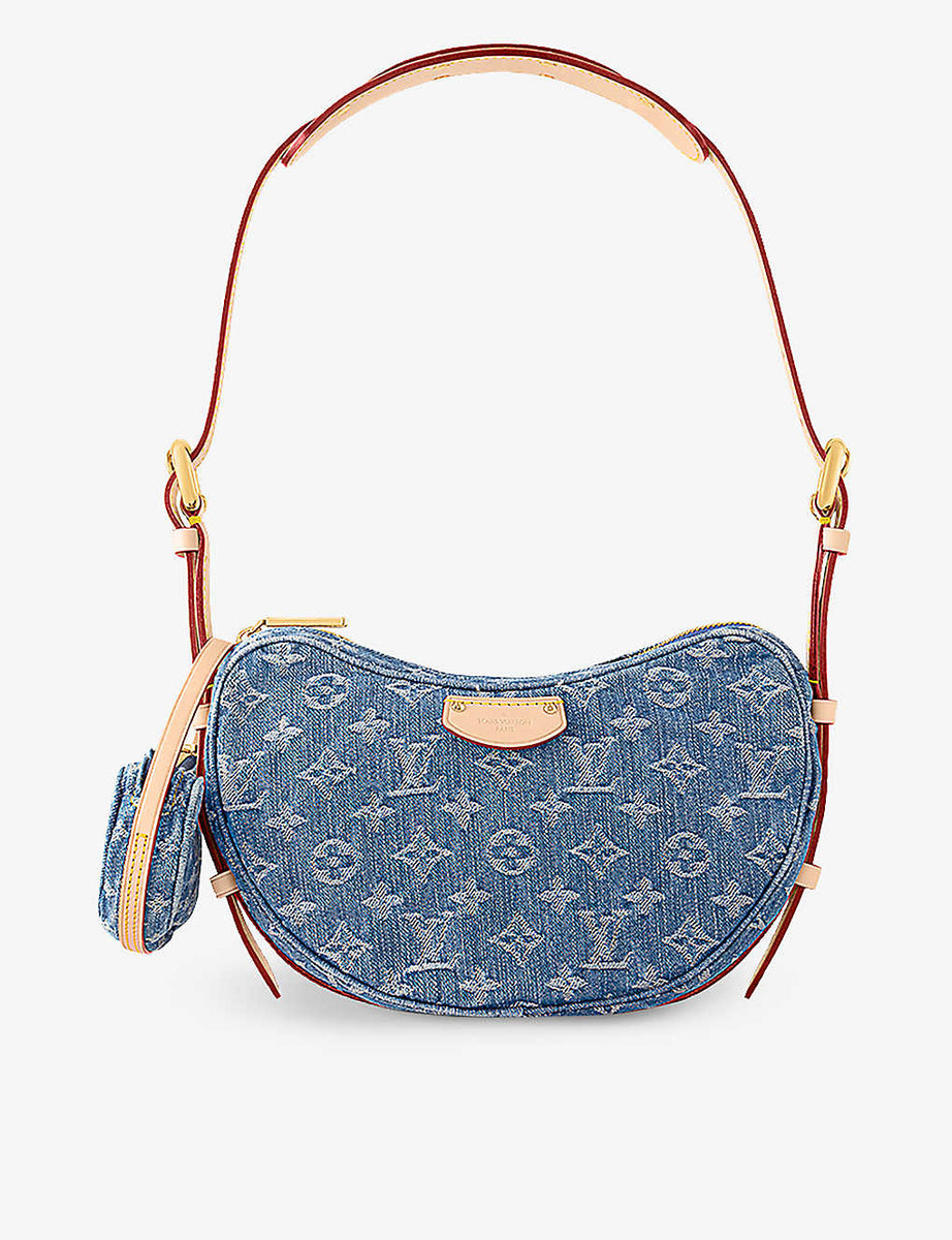 Lv Croissant Bag Denim Outlet Louis Vuitton M46856 Croissant MM