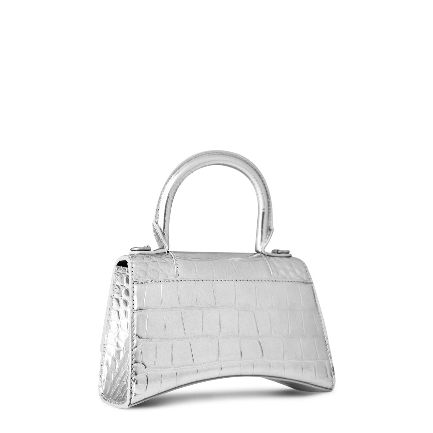 HOUR GLASS CROC CROSS BODY BAG