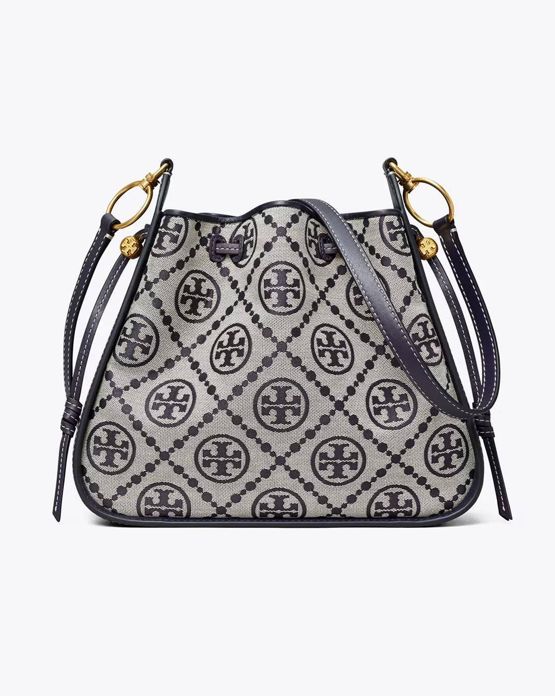 T Monogram Jacquard Bell Bag