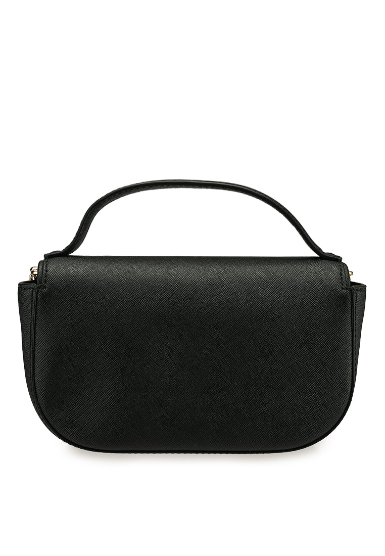 Emerson Top Handle Crossbody Bag - Black